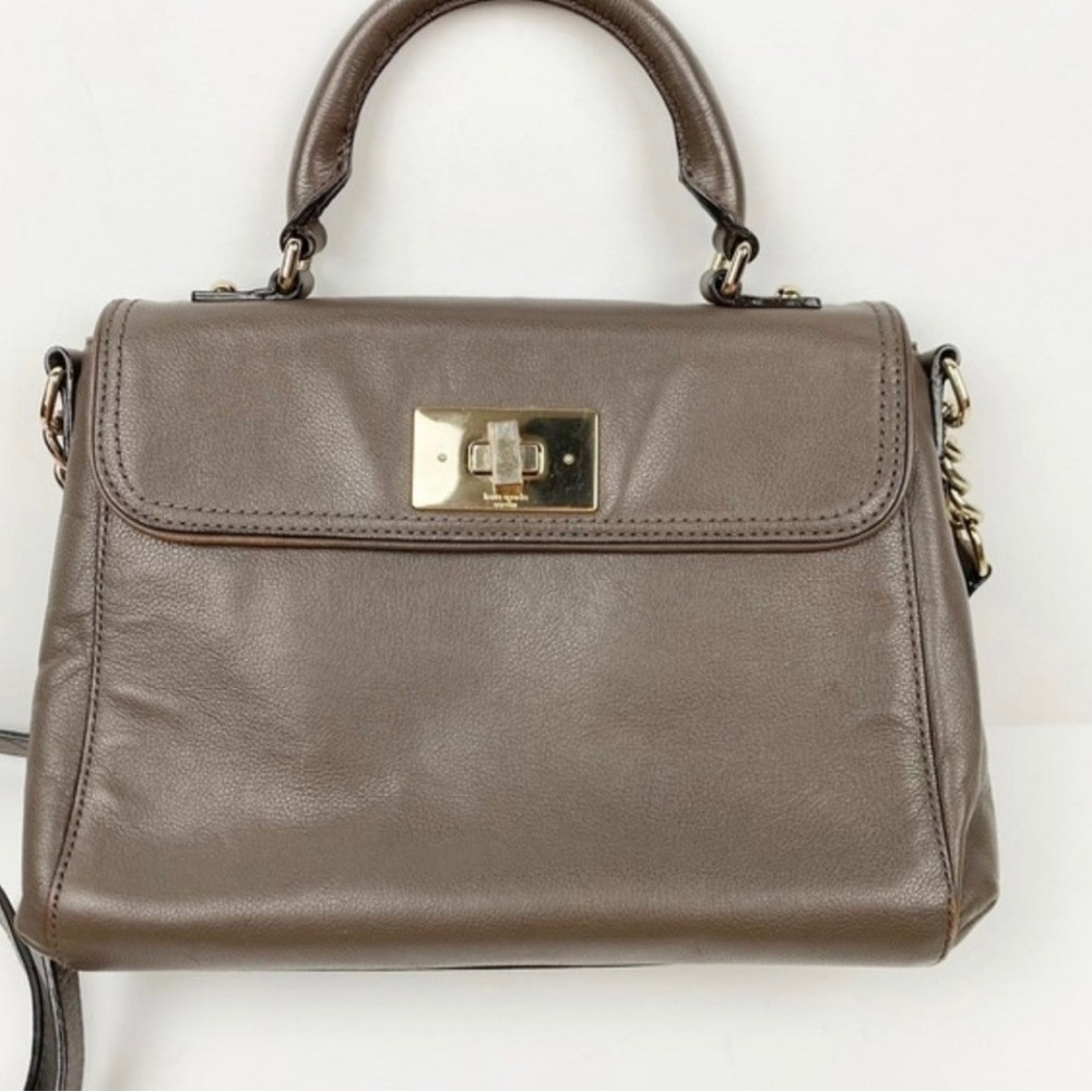 Kate Spade NWT Large Grey Bag $395!!!!!!